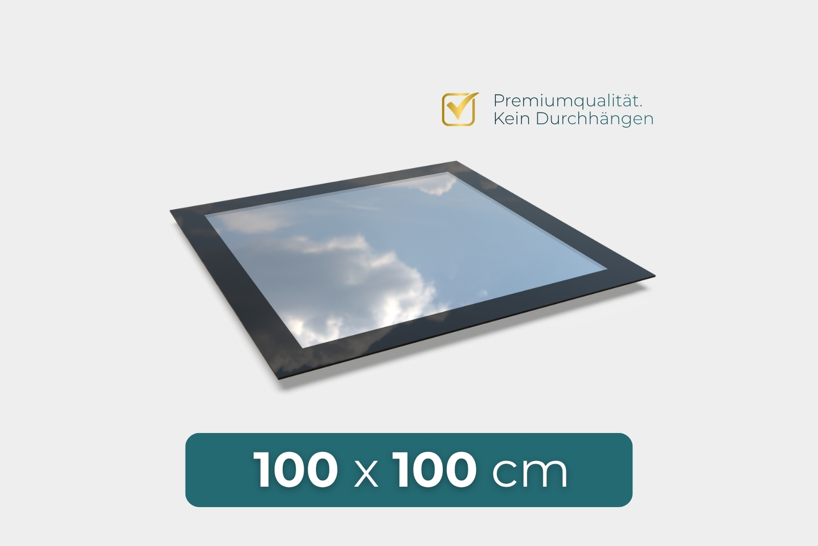 flachdachfenster-100-100cm-produktfoto Flachdachfenster 100 x 100 cm, 51,6kg, UW 0,9 – Bild 1