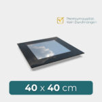 Flachdachfenster 40 x 40 cm, 10,2kg, UW 0,9