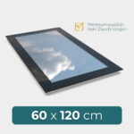 Flachdachfenster 60 x 120 cm, 38,40kg, UW 0,9