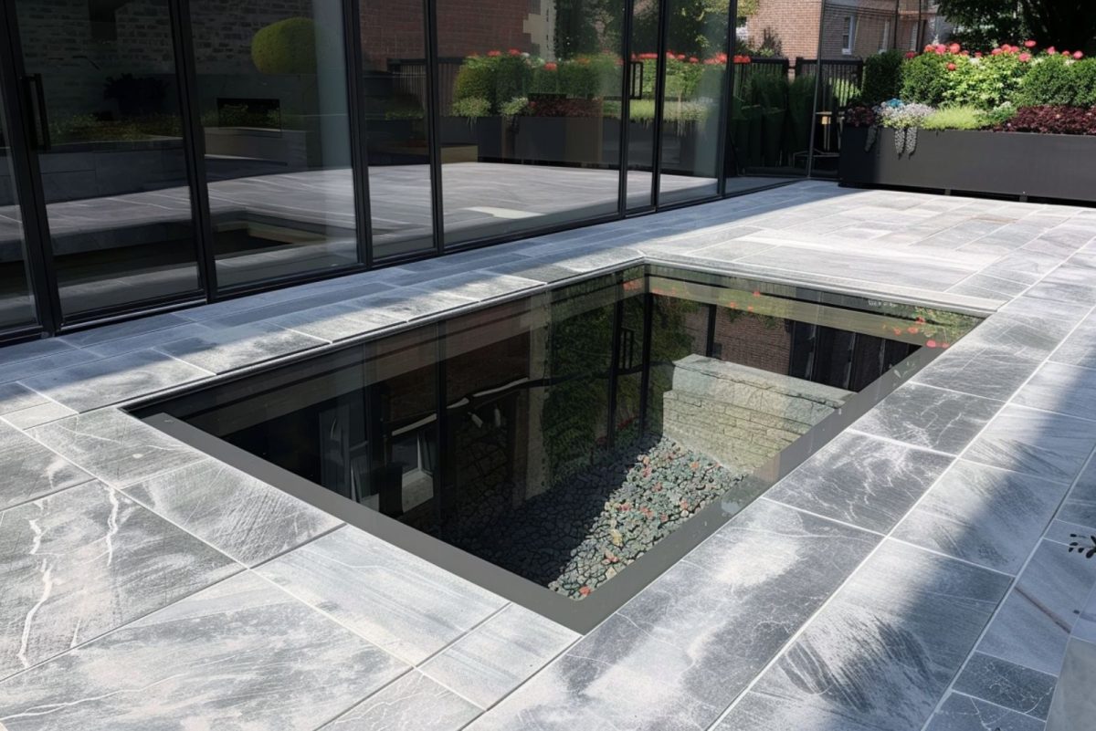 Benutzerdefinierte Größe Begehbares Glas, Dachfenster Oberlicht – Bild 2