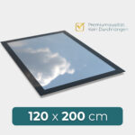 Flachdachfenster 120 x 200 cm, 126kg, UW 0,9