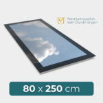 Flachdachfenster 80 x 250 cm, 100,5kg, UW 0,9
