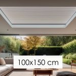 Jalousien für elektrisch öffnende Dachfenster 100x150cm