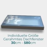 Gerahmtes Dachfenster in Sondergröße 30-580
