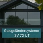 Glasgeländersysteme SV 70 UT Verstellbares System für aufgesetzte Montage